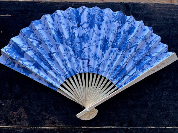 Engraved Paper Fan